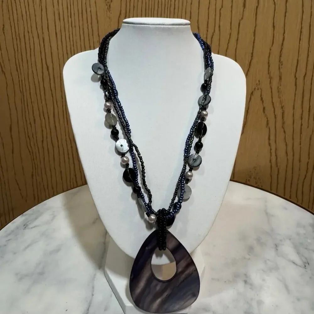 Statement necklace beaded❤️